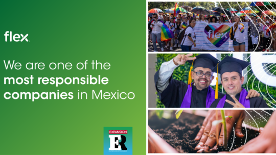 Flex通过扩展确认为墨西哥最负责任公司